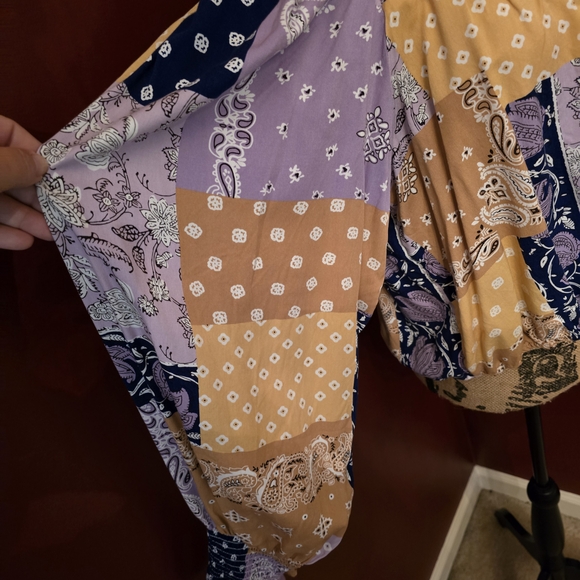 Wrangler Colorful Patchwork Blouse - Picture 2 of 5